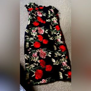 Brand new midi embroidered floral dress